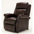 Fauteuil releveur traditionnel 3 positions avec télécommande filaire – Bleu / Rouge / Noir / Marron / Gris tourterelle – 1 place