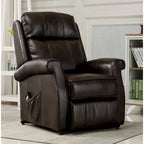 Fauteuil releveur traditionnel 3 positions avec télécommande filaire – Bleu / Rouge / Noir / Marron / Gris tourterelle – 1 place