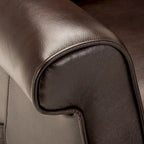 Fauteuil releveur traditionnel 3 positions avec télécommande filaire – Bleu / Rouge / Noir / Marron / Gris tourterelle – 1 place