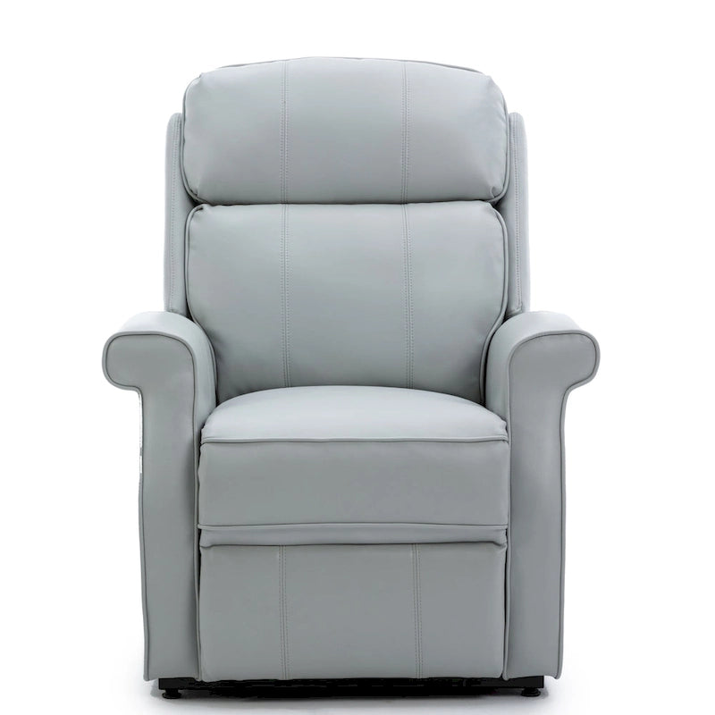 Fauteuil releveur traditionnel 3 positions avec télécommande filaire – Bleu / Rouge / Noir / Marron / Gris tourterelle – 1 place