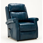 Fauteuil releveur traditionnel 3 positions avec télécommande filaire – Bleu / Rouge / Noir / Marron / Gris tourterelle – 1 place