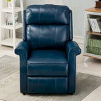 Fauteuil releveur traditionnel 3 positions avec télécommande filaire – Bleu / Rouge / Noir / Marron / Gris tourterelle – 1 place