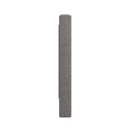 Tête de lit en lin avec oreilles et capitonnage – Beige / Gris / Gris foncé – Queen / King – Haute ou Extra Haute