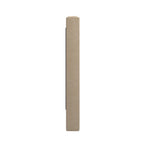 Tête de lit en lin avec oreilles et capitonnage – Beige / Gris / Gris foncé – Queen / King – Haute ou Extra Haute