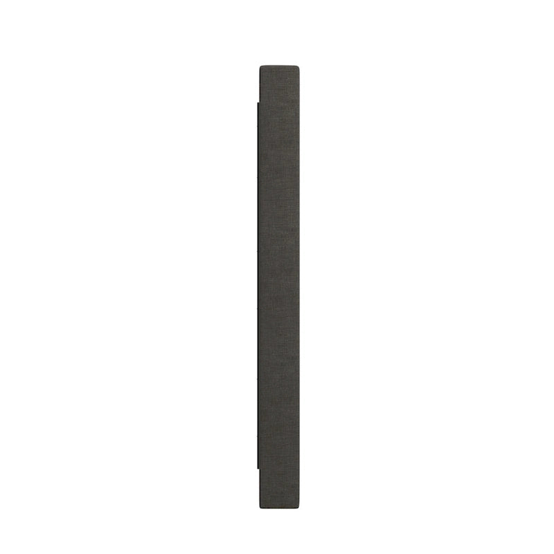 Tête de lit en lin avec oreilles et capitonnage – Beige / Gris / Gris foncé – Queen / King – Haute ou Extra Haute