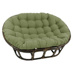 Coussin Double Fauteuil Papasan – Plusieurs Couleurs – Coussin Seulement