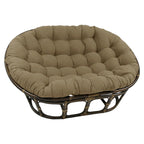 Coussin Double Fauteuil Papasan – Plusieurs Couleurs – Coussin Seulement