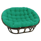 Coussin Double Fauteuil Papasan – Plusieurs Couleurs – Coussin Seulement