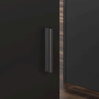 Bureau réglable en hauteur avec armoire et tiroirs intégrés – Blanc/Bois / Noir/Bois – 1 personne