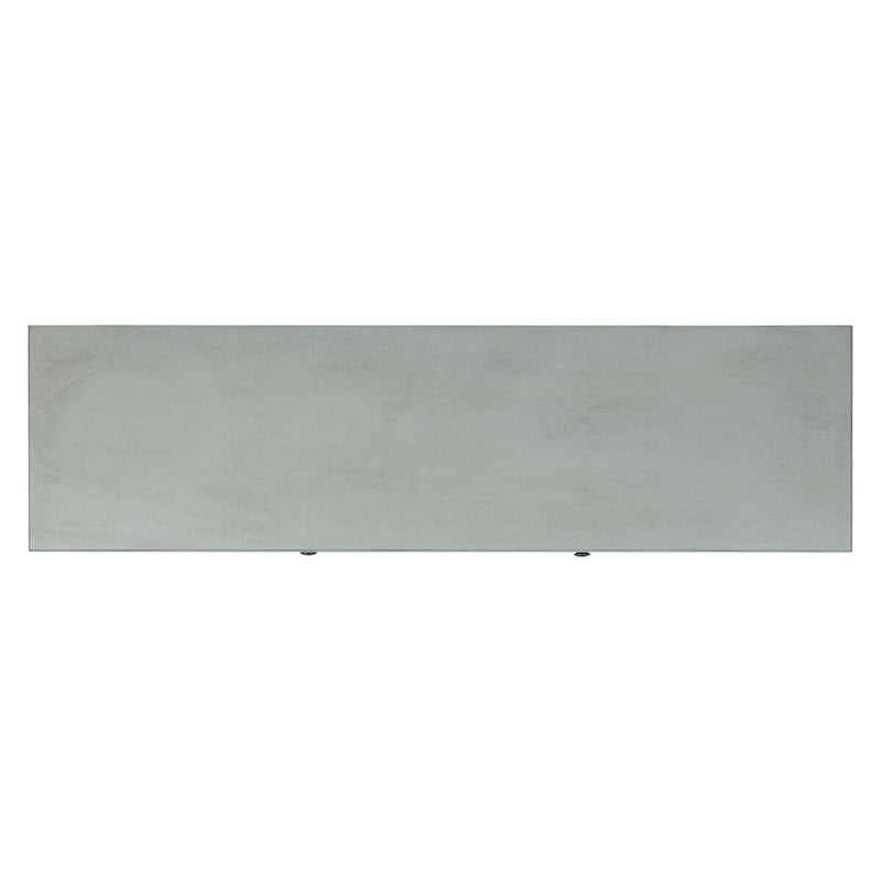 Console de ferme avec 2 tiroirs et 2 portes – Gris vieilli / Noir / Greige / Blanc vieilli