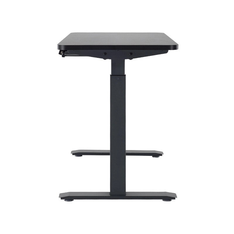 Bureau debout électrique réglable en hauteur avec tiroir et port USB – Blanc / Graphite / Noyer / Noir – 1 personne