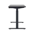 Bureau debout électrique réglable en hauteur avec tiroir et port USB – Blanc / Graphite / Noyer / Noir – 1 personne