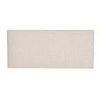 Banc d'entrée en forme de coquillage rembourré – Marron et beige / Bleu et blanc – 1 à 2 personnes